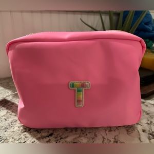 Stoney Clover Large Pouch with Rainbow "T"